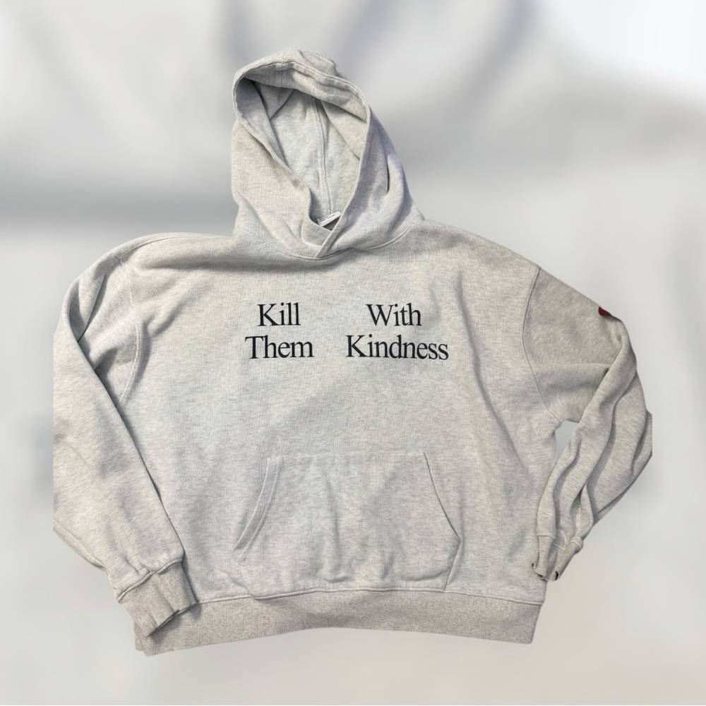 Badblood graphic hoodie
Kill them with kindness